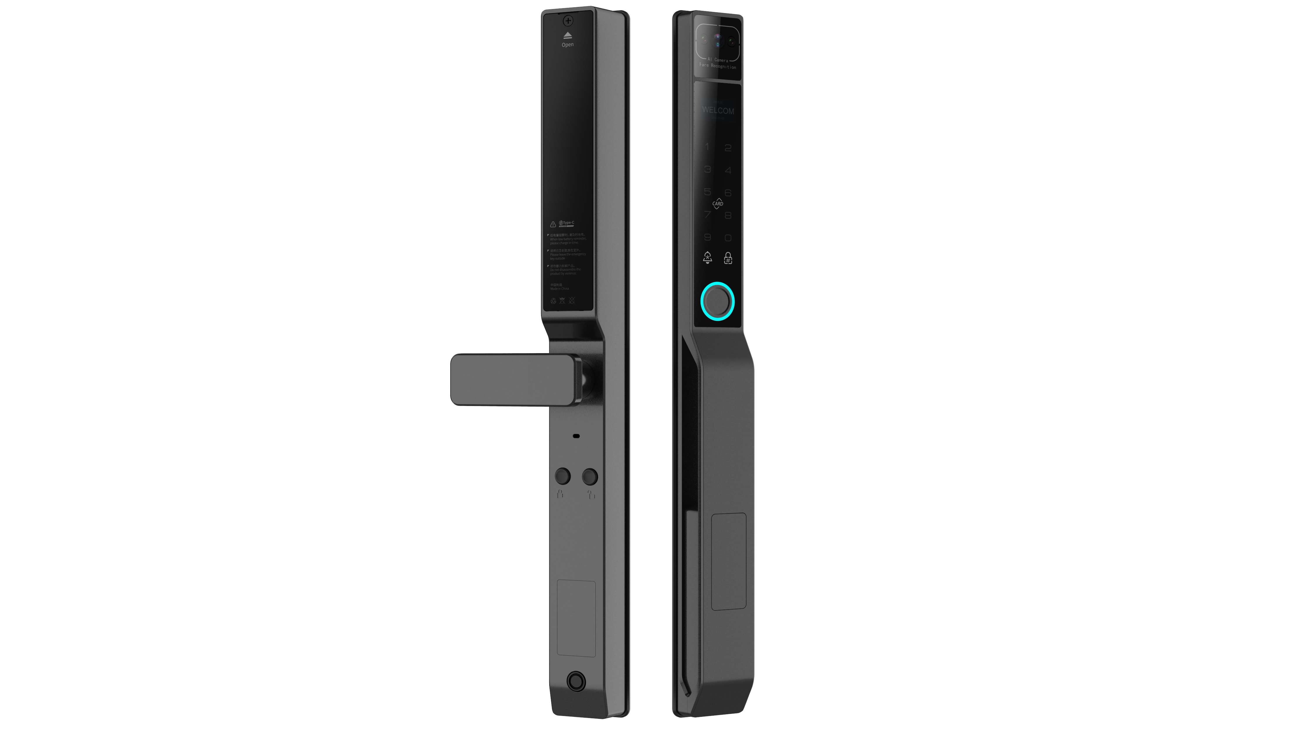 KHÓA CỬA THÔNG MINH FUKI FN11  ( Face ID)