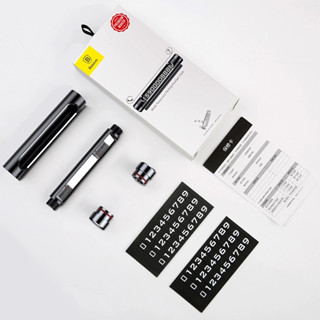 Bảng số ô tô Baseus Temporary Parking Number Card Black - ACNUM-01