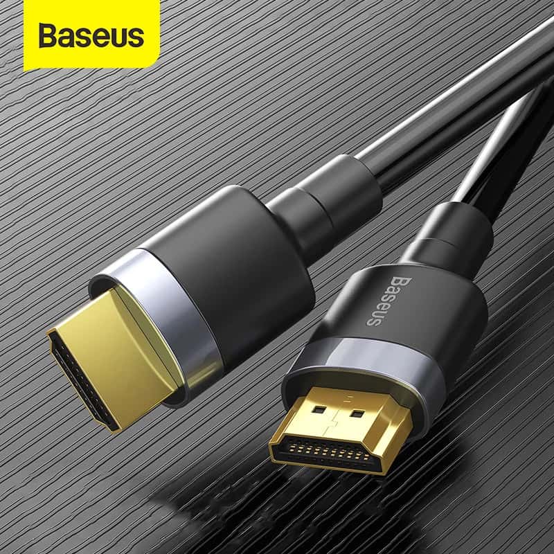 Cáp chuyển đổi HDMI sang HDMI CADKLF Baseus cafule 4K HD male to 4K HD male adapter cable